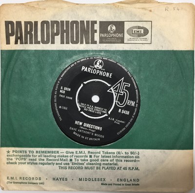Lot 366 - DAVE ANTHONY'S MOODS - NEW DIRECTIONS 7" (ORIGINAL UK COPY - PARLOPHONE R 5438)
