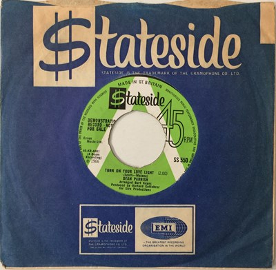 Lot 369 - DEAN PARRISH - DETERMINATION C/W TURN ON YOUR LOVE LIGHT 7" (ORIGINAL UK DEMO - STATESIDE SS 550)