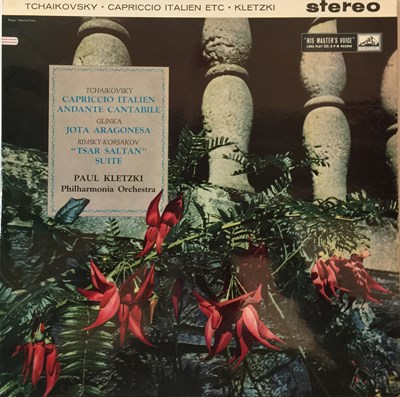 Lot 622 - Paul Kletzki - Tchaikovsky Capriccio Italien Etc LP (Original UK HMV Stereo Recording - ASD 343)
