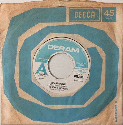 Lot 384 - THE EYES OF BLUE - UP AND DOWN 7" (DERAM DM.106 - DEMO)