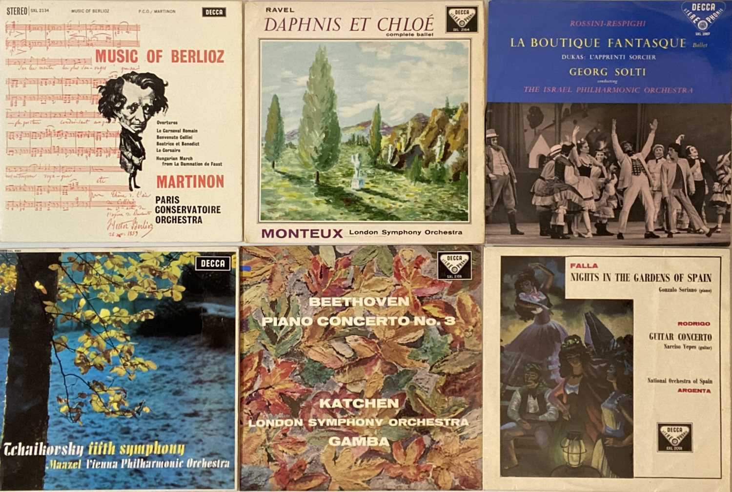 Lot 626 - Classical - Decca Stereo 'SXL' LPs (ED1/ED2 Pressings)