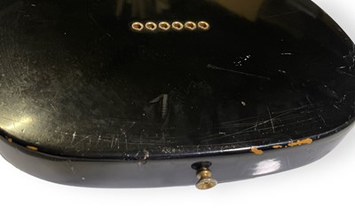 Lot 6 - THE SARSTEDT COLLECTION - 1981 BLACK & GOLD FENDER TELECASTER ELECTRIC GUITAR. SERIAL: CE 10607.