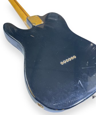 Lot 6 - THE SARSTEDT COLLECTION - 1981 BLACK & GOLD FENDER TELECASTER ELECTRIC GUITAR. SERIAL: CE 10607.