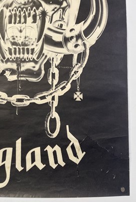 Lot 85 - MOTORHEAD - ENGLAND POSTER C 1977.