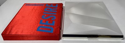 Lot 31 - VISIONAIRE NO.12 DESIRE BY STEPHANE SEDNAOUI & NO.29 WOMAN IN MIRRORED PLASTIC BOX