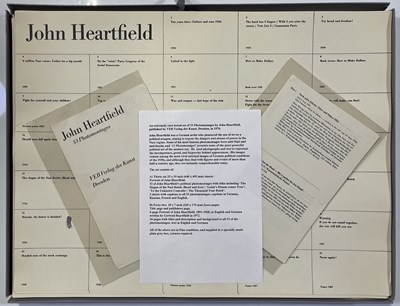 Lot 66 - JOHN HEARTFIELD (1891-1968) - 33 PHOTOMONTAGES, 1976.