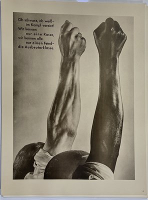 Lot 66 - JOHN HEARTFIELD (1891-1968) - 33 PHOTOMONTAGES, 1976.