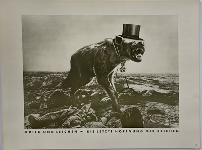 Lot 66 - JOHN HEARTFIELD (1891-1968) - 33 PHOTOMONTAGES, 1976.