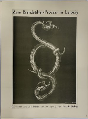 Lot 66 - JOHN HEARTFIELD (1891-1968) - 33 PHOTOMONTAGES, 1976.