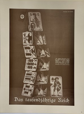 Lot 66 - JOHN HEARTFIELD (1891-1968) - 33 PHOTOMONTAGES, 1976.