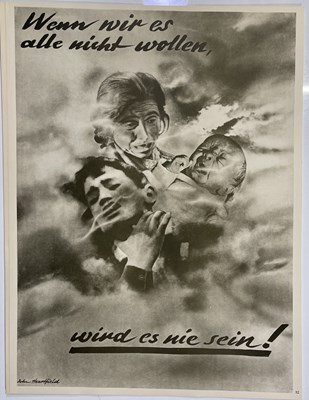 Lot 66 - JOHN HEARTFIELD (1891-1968) - 33 PHOTOMONTAGES, 1976.