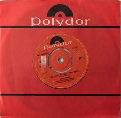 Lot 17 - LINDA LEWIS - YOU TURNED MY BITTER INTO SWEET 7" (POLYDOR 56173)