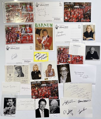 Lot 125 - SIGNED ITEMS - FILM & TV STARS.
