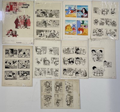 Lot 45 - ORIGINAL COMIC ART - 'PLAYHOUR' C 1980S.