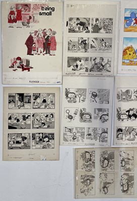 Lot 45 - ORIGINAL COMIC ART - 'PLAYHOUR' C 1980S.