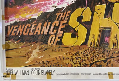 Lot 184 - HAMMER FILMS  - THE VENGEANCE OF SHE (1968) ORIGINAL UK QUAD POSTER.