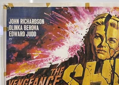 Lot 184 - HAMMER FILMS  - THE VENGEANCE OF SHE (1968) ORIGINAL UK QUAD POSTER.