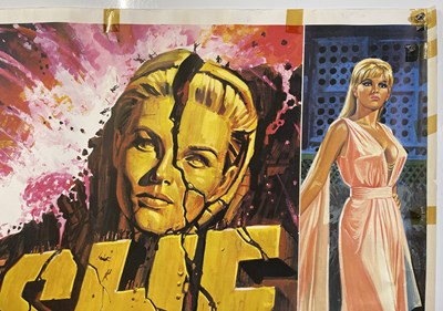 Lot 184 - HAMMER FILMS  - THE VENGEANCE OF SHE (1968) ORIGINAL UK QUAD POSTER.
