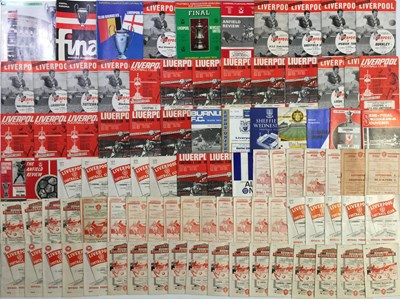 Lot 354 - FOOTBALL MEMORABILIA - LIVERPOOL FOOTBALL CLUB -PROGRAMMES 1940S-60S.