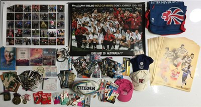 Lot 301 - SPORTING MEMORABILIA INC RUGBY / LONDON 2012 OLYMPIC GAMES.