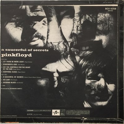 Lot 84 - PINK FLOYD - A SAUCERFUL OF SECRETS LP (UK STEREO - COLUMBIA - SCX 6258)