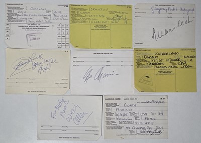 Lot 136 - FILM STAR AUTOGRAPHS INC WOODY ALLEN.