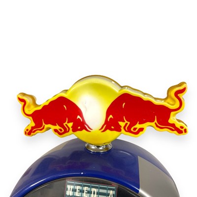 Lot 7 - RED BULL - FULL-SIZED 'REFUEL' PETROL PUMP FRIDGE.