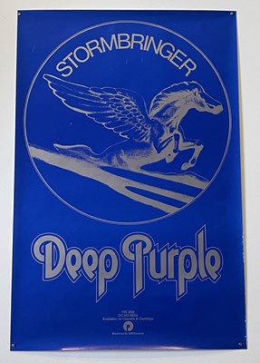 Lot 88 - DEEP PURPLE STORMBRINGER PROMO POSTER
