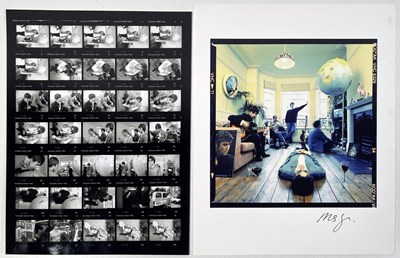 Lot 517 - OASIS - MICHAEL SPENCER JONES PHOTOGRAPH AND CONTACT SHEET.