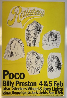 Lot 123 - POCO / EDGAR BROUGHTON BAND POSTER