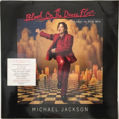 Lot 122 - MICHAEL JACKSON - BLOOD ON THE DANCE FLOOR/ HISTORY IN THE MIX LP (EUROPEAN ORIGINAL - EPIC - 487500 1)