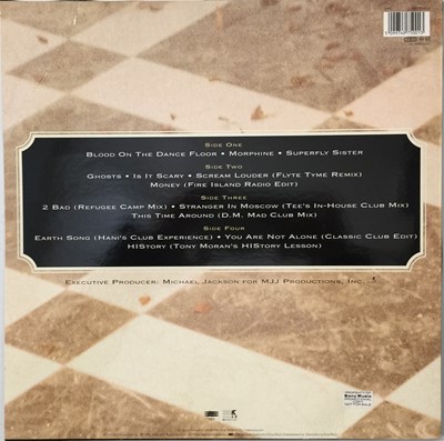 Lot 122 - MICHAEL JACKSON - BLOOD ON THE DANCE FLOOR/ HISTORY IN THE MIX LP (EUROPEAN ORIGINAL - EPIC - 487500 1)