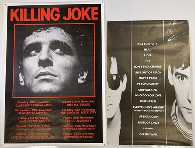 Lot 127 - PUNK / POST PUNK POSTERS - SEX PISTOLS / PIL / KILLING JOKE