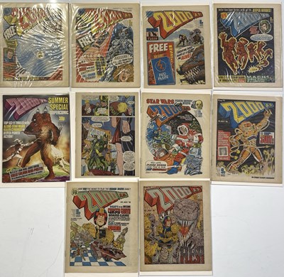 Lot 55 - COMICS  - 2000AD INC 1077 ISSUE #1.