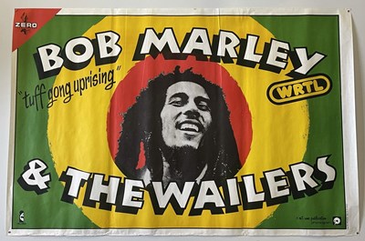 Lot 182 - BOB MARLEY FRENCH 1980 CONCERT POSTER