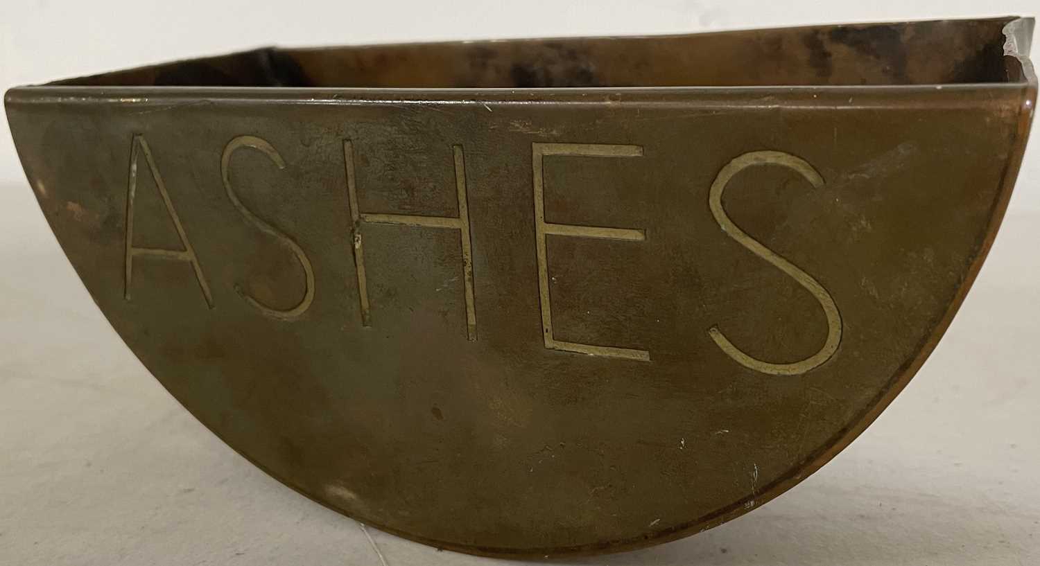 Lot 14 - BBC COLLECTION  - ORIGINAL BBC BROADCASTING HOUSE WALL MOUNTED ASHTRAY.