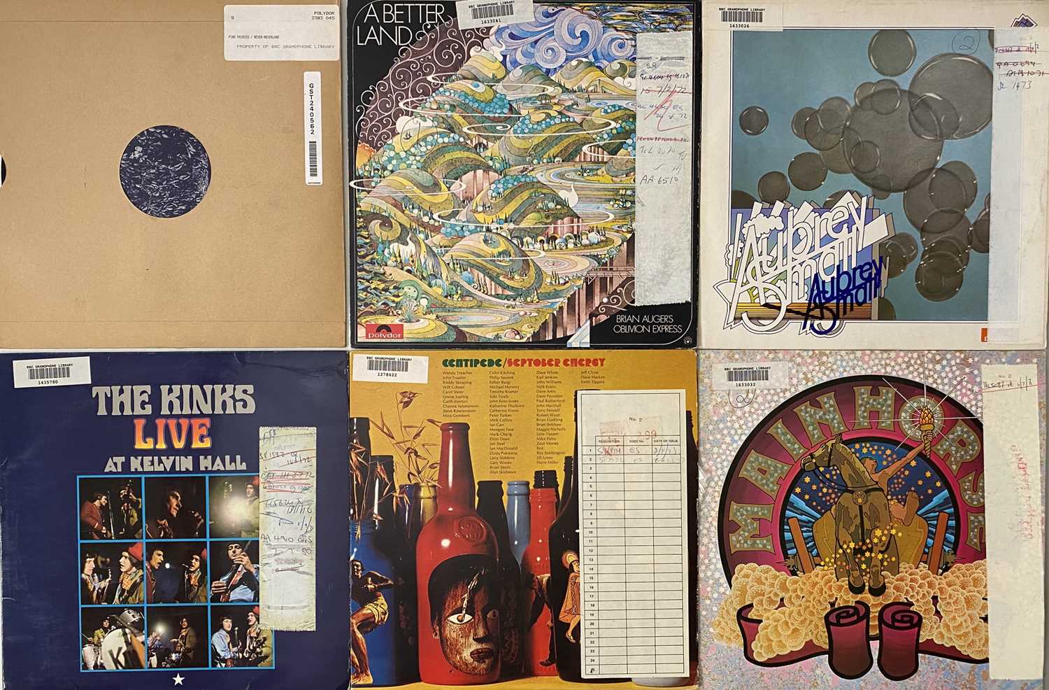 Lot 40 - PROG/ ROCK - LP PACK