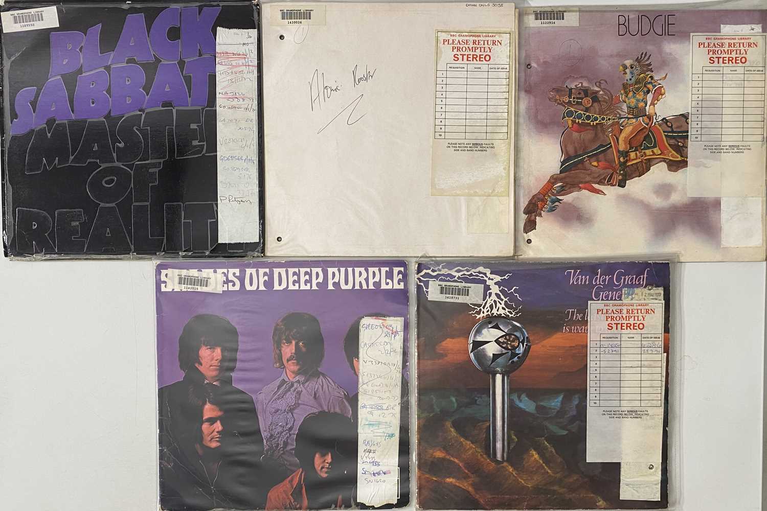 Lot 49 - HEAVY/ PROG/ BLUES - ROCK LP PACK