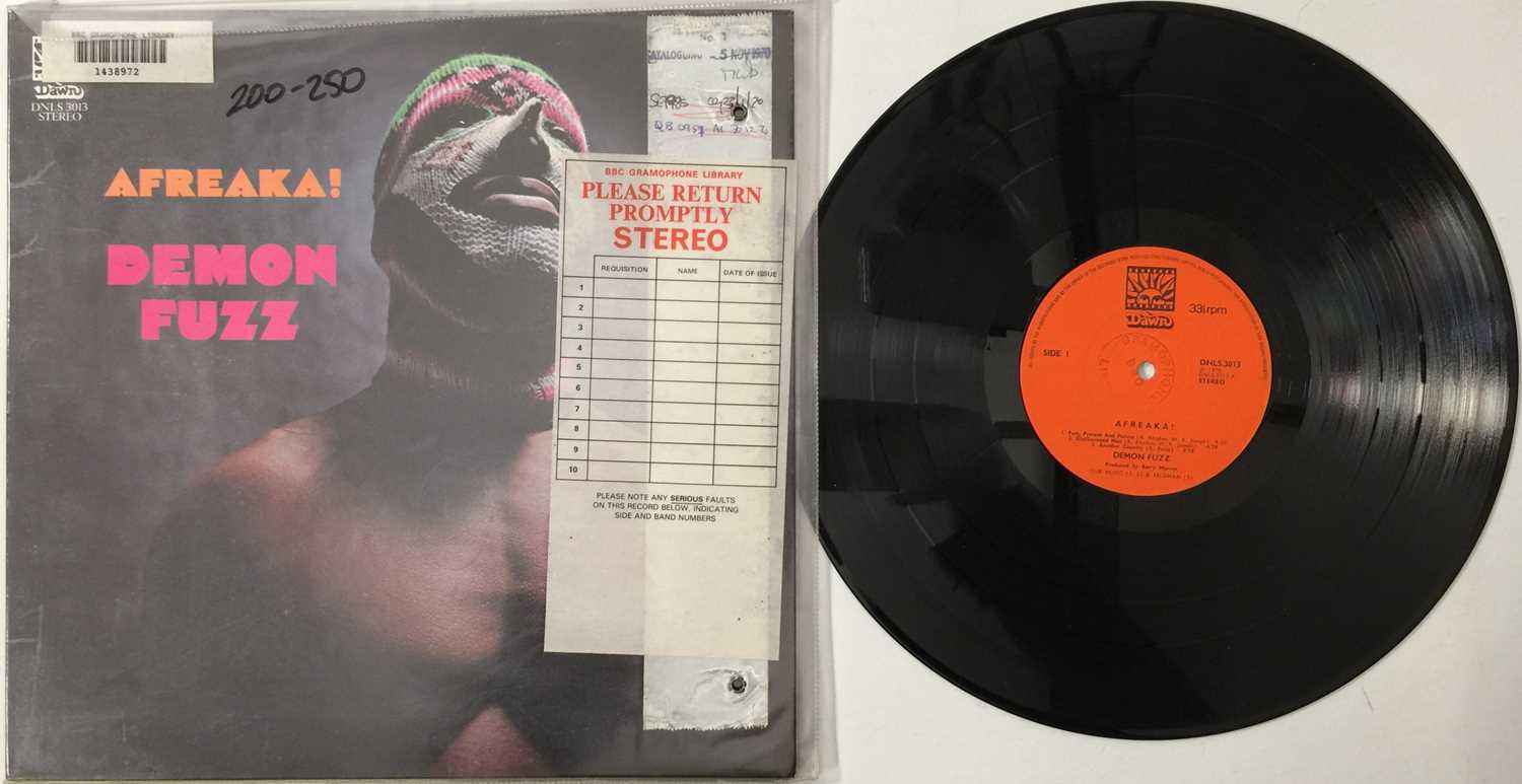 Lot 57 - DEMON FUZZ - AFREAKA! LP (UK ORIGINAL - DAWN - DNLS 3013)