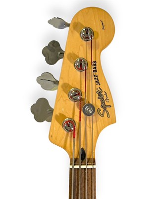 Lot 12 - A FENDER SQUIER JAZZ BASS.