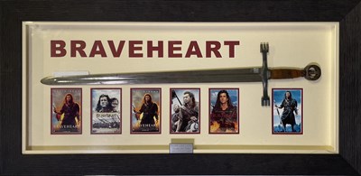Lot 231G - BRAVEHEART (1995) A LIKELY SCREEN-USED SWORD.