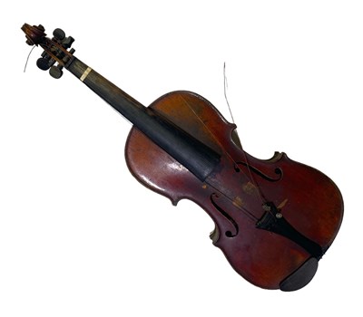 Lot 3A - AN ANTIQUE VIOLIN - NEUNER AND HORNSTEINER - 1878.