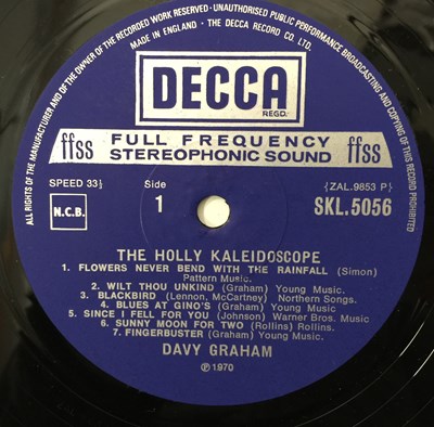 Lot 150 - DAVY GRAHAM - LP PACK