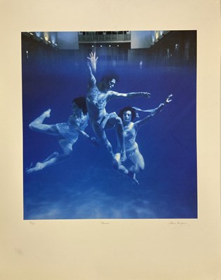 Lot 166 - STORM THORGERSON SIGNED PRINT - CATHERINE WHEEL - CHROME
