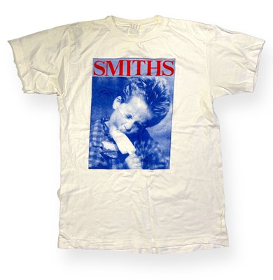 Lot 506 - THE SMITHS  - ORIGINAL C 1980S T-SHIRT DESIGN.