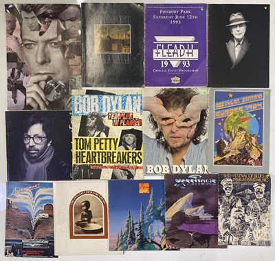 Lot 73 - CONCERT PROGRAMME COLLECTION INC BATH FESTIVAL OF BLUES 1970. ﻿