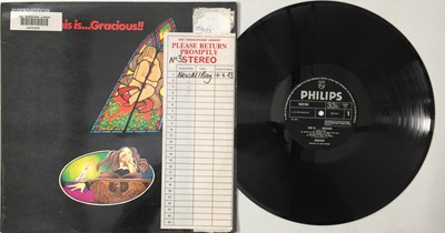 Lot 390 - GRACIOUS - THIS IS GRACIOUS!! LP (ORIGINAL UK COPY - PHILIPS INTERNATIONAL 6382 004)