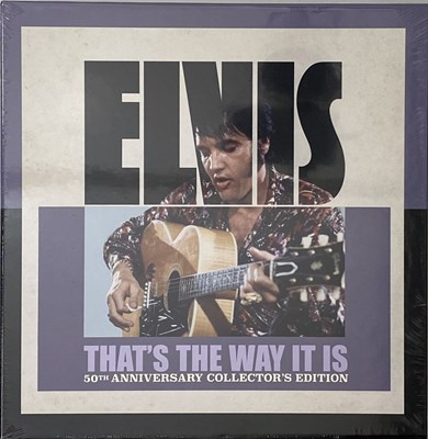 Lot 656 - ELVIS PRESLEY - THAT'S THE WAY IT IS CD BOX SET (50TH ANNIVERSARY COLLECTOR'S EDITION - 506020-975146)