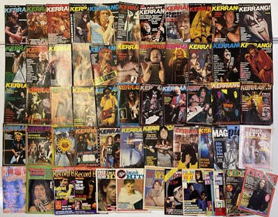 Lot 53 - MAGAZINE COLLECTION INC KERRANG / RECORD COLLECTOR.