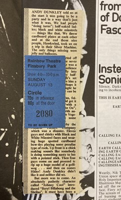 Lot 29 - HAWKWIND MEMORABILIA